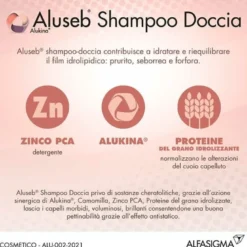 Aluseb Shampoo Doccia Con Alukina Dermatite Seborroica 125 ml
