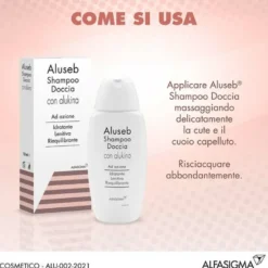 Aluseb Shampoo Doccia Con Alukina Dermatite Seborroica 125 ml