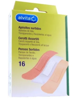 Alvita cerotti assortiti 16 pezzi