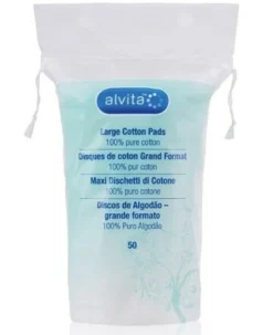 Alvita maxi dischetti cotone 80 pezzi