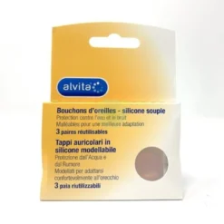 Alvita tappi auricolari silicone 3 paia