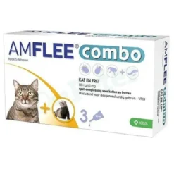 Amflee combo 50 mg/60 mg soluzione spot-on per gatti e furetti - 50 mg + 60 mg soluzione spot on per gatti e furetti 3 pipette da 0,5 ml