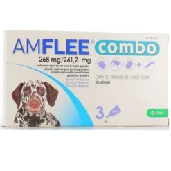 Amflee combo spot-on 3 pipette 2,68 ml cani da 20 a 40 kg