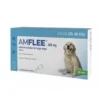 Amflee 268 mg soluzione spot-on per cani 20 a 40 kg 3 pipette