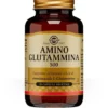 Amino Glutammina 500 Solgar Integratore Memoria 50 Capsule Vegetali