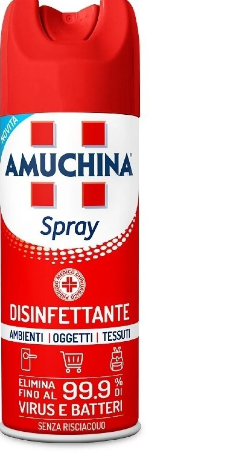 Amuchina Spray Disinfettante Ambiente/Oggetti/Tessuti 400ml