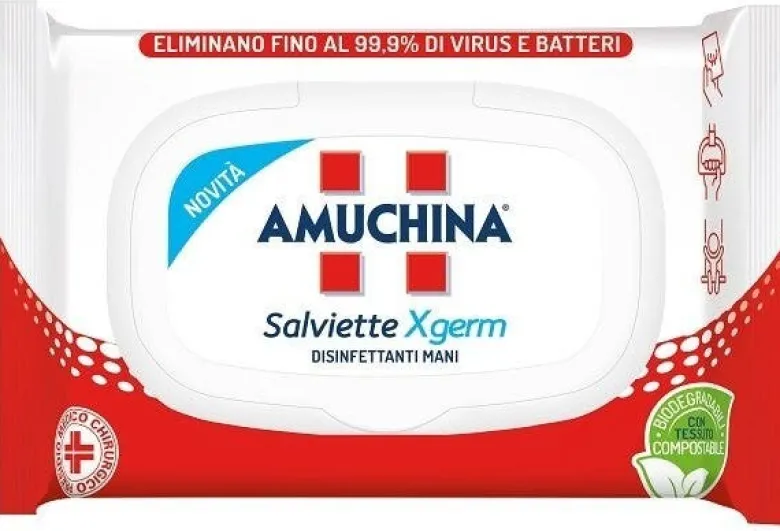 Amuchina xgerm salviette mani 20 pezzi