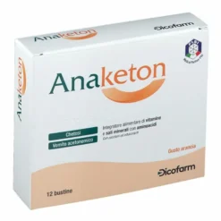 Anaketon Integratore per Chetosi e Vomito Acetonemico 12 bustine