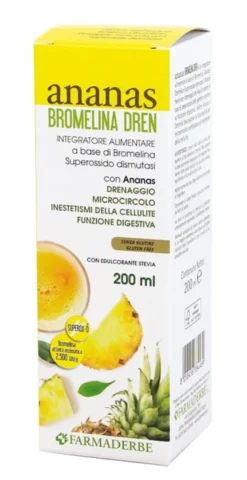 Ananas bromelina dren 200 ml