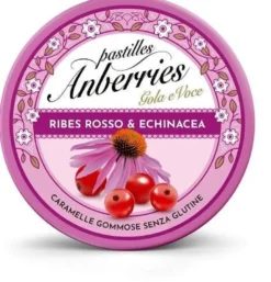 Anberries Caramelle Gommose Ribes Rossi & Echinacea 50g
