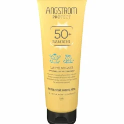 Angstrom Protect Latte Solare Pelle Bagnata SPF 50+ Protezione Bambini 250 ml