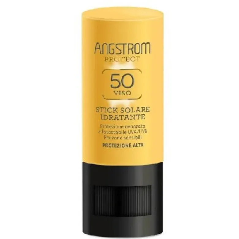 Angstrom Stick Solare Idratante SPF 50+ Protezione Viso 8 g