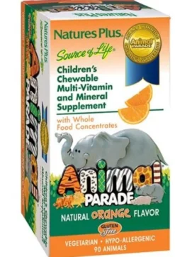 Animal parade multivitaminico arancia 90 tavolette