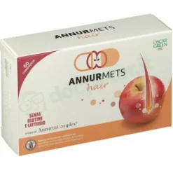 AnnurMets Hair Integratore Per Capelli con Melannurca 60 Compresse
