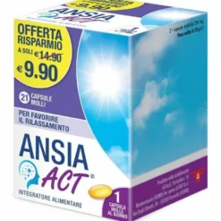 Ansia Act Integratore Tono Dell'Umore 21 Capsule