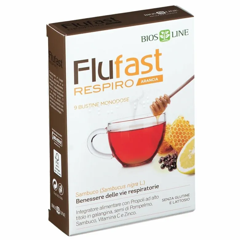 Apix propoli flufast respiro arancia 9 buste