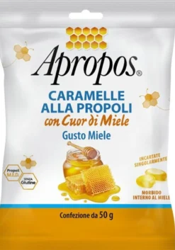 Apropos caramelle dure miele cuor di miele 50 g