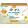 Apropos Gola DefensPro, 20 pastiglie Arancia Senza Zucchero