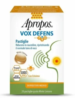 Apropos vox defens pro miele limone 20 pastiglie