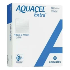 Aquacel® Extra™ in Hydrofiber® con Fibra Rinforzata 10x10cm 10 pezzi