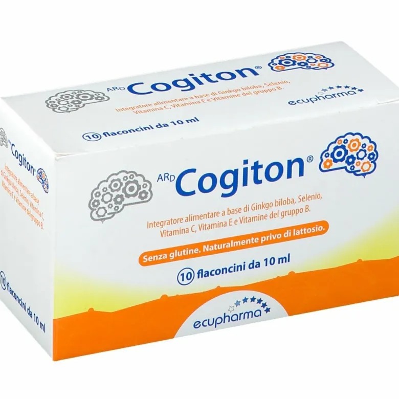 Ard Cogiton Integratore Memoria Funzioni Mentali 10 flaconi