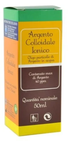 Argento colloidale ionico 40ppm certificato spray con contagocce + erogatore naso + erogatore gola + erogatore pelle
