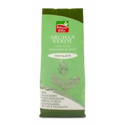 Argilla Verde Ventilata 500 g per Maschere Viso Bagni e Pediluvi