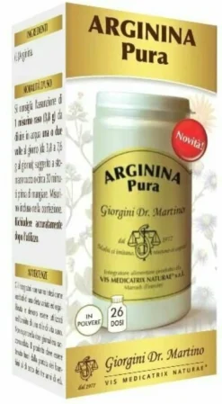 Arginina pura polvere solub 100g