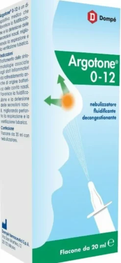 Argotone 0-12 Decongestionante Nasale Spray 20 ml