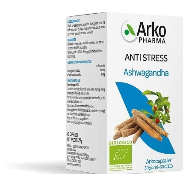 Arkocapsule Anti Stress Ashwagandha Bio