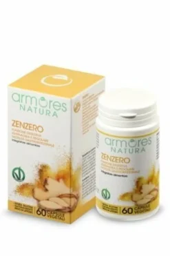Armores Natura Zenzero Integratore Motilità Gastrointestinale 60 Capsule Vegetali