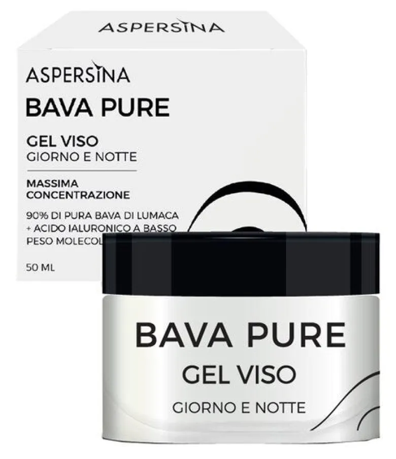 Aspersina bava pure gel viso 50 ml