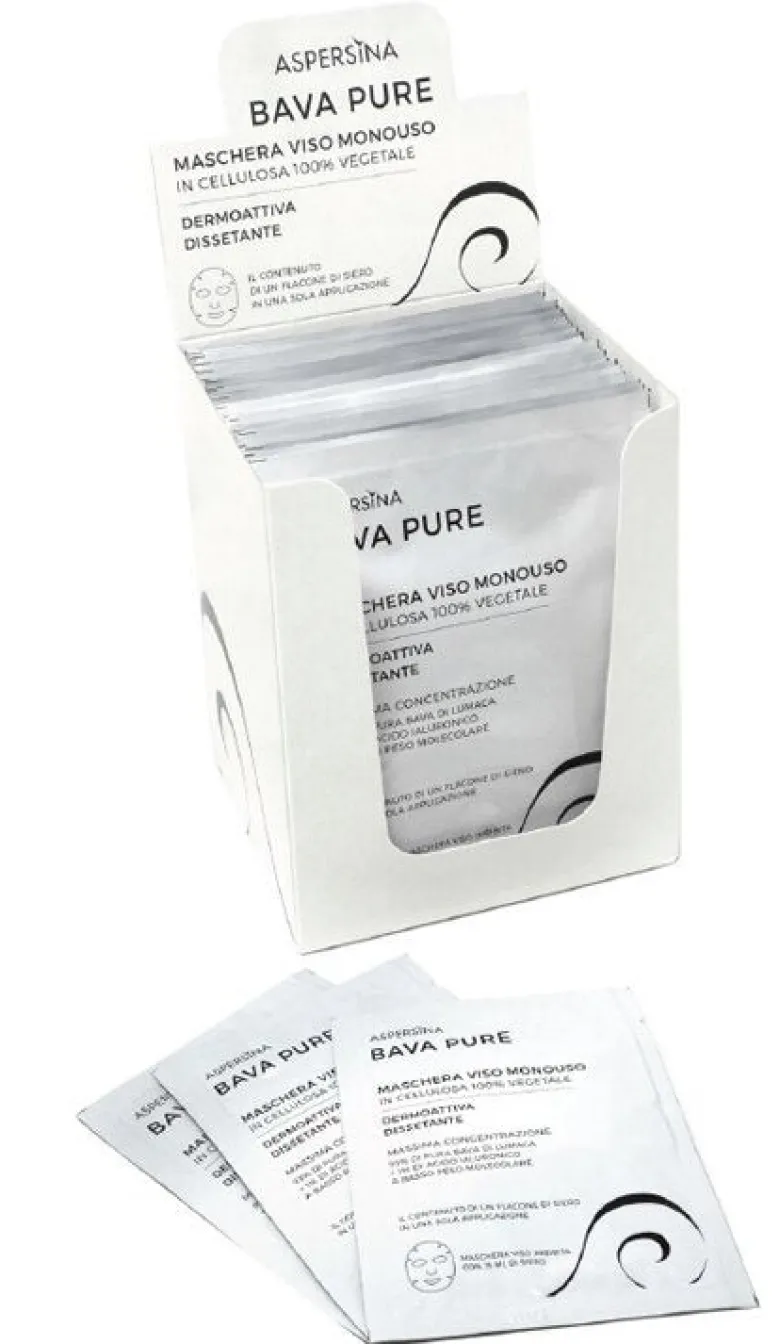 Aspersina bava pure maschera monouso 15 ml