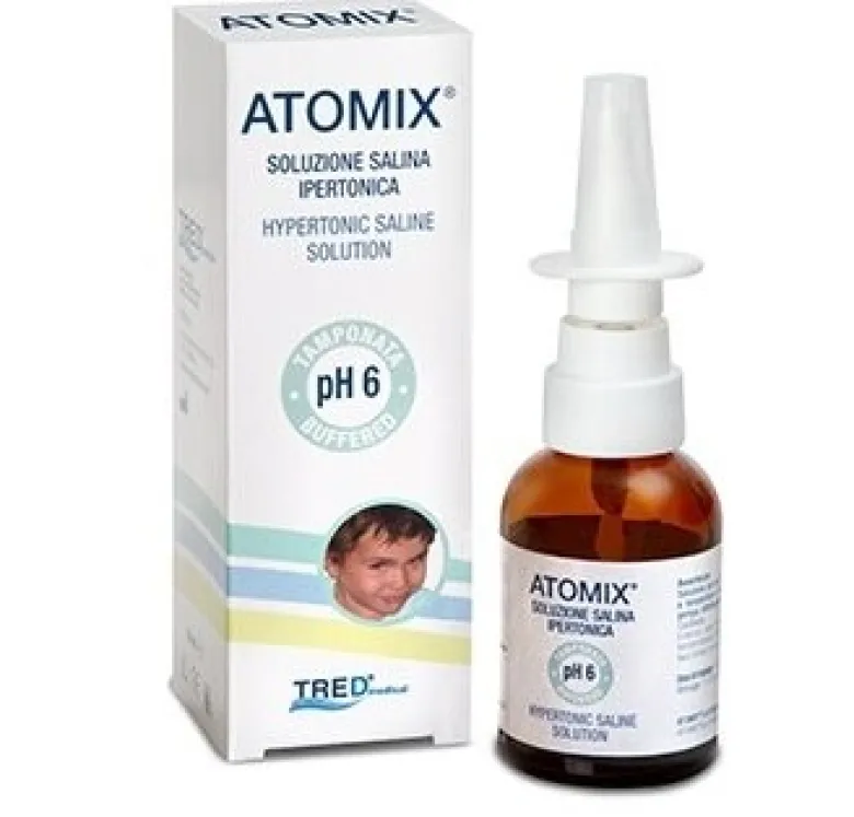 Atomix Soluzione Salina Ipertonica Spray Nasale 30ml