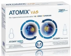 Atomix vas kit per igiene funzionale delle vie aeree superiori atomic wave + spray