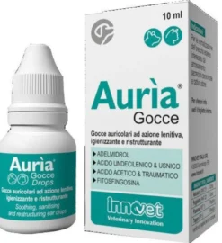 Auria Gocce Auricolari Per Cani/Gatti 10ml