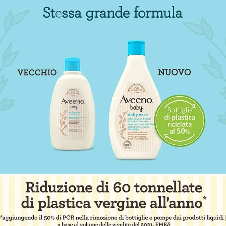 Aveeno Baby Daily Care Bagno e Docciaschiuma Delicato 400 ml