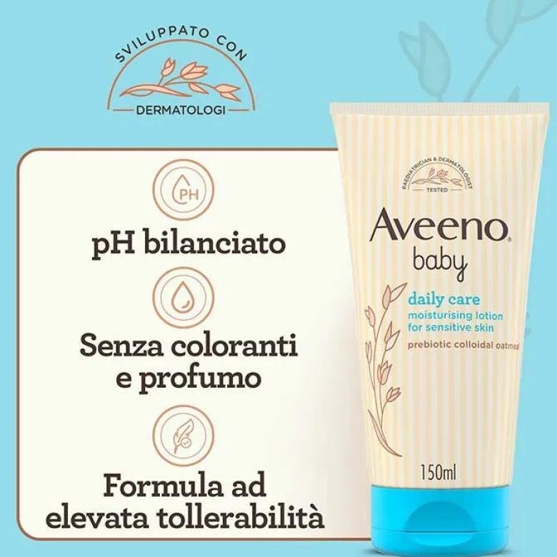 Aveeno Baby Daily Care Crema Idratante 150 ml