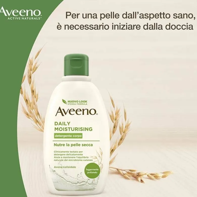 Aveeno Bagno Doccia Idratante Nutriente Pelle Secca 300 ml