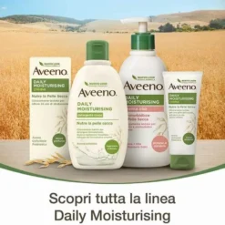 Aveeno Bagno Doccia Idratante Nutriente Pelle Secca 300 ml