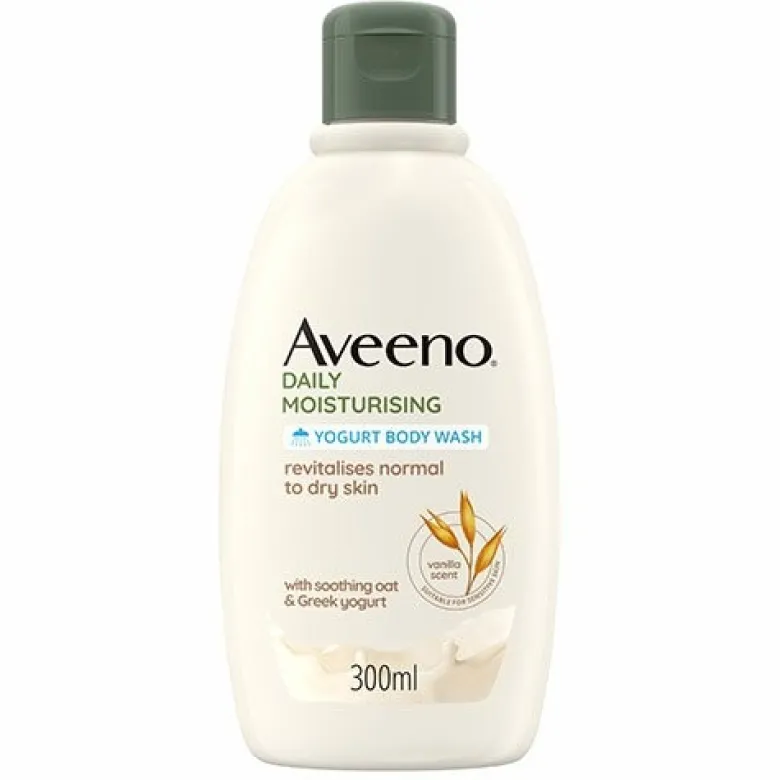 Aveeno Daily Moisturising Bagno Doccia Vaniglia e Avena 300 ml