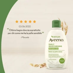 Aveeno Daily Moisturising Bagnodoccia Idratante 500 ml