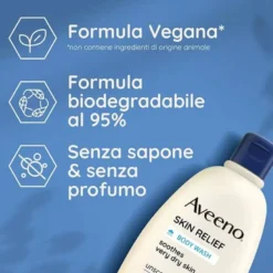 Aveeno Skin Relief Wash Bagno Doccia 500 ml