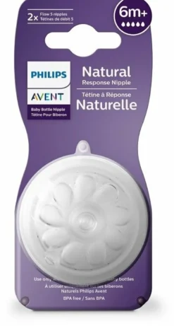 Avent tettarella natural 3,0 6m+ 2 pezzi