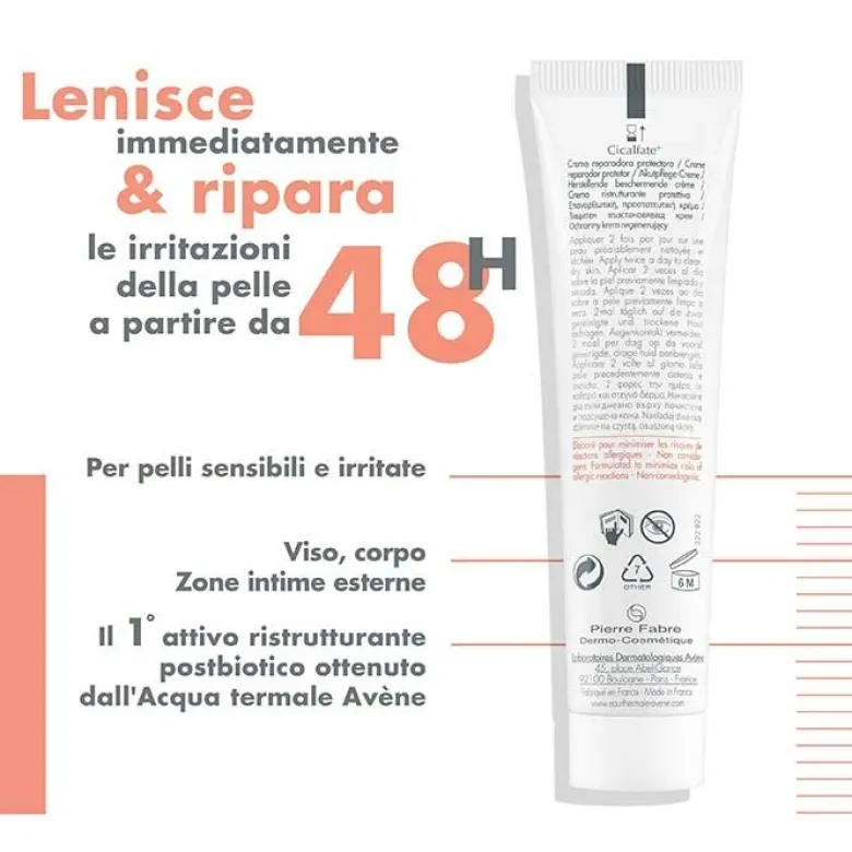 Avène Cicalfate+ Crema Ristrutturante Protettiva 100 ml