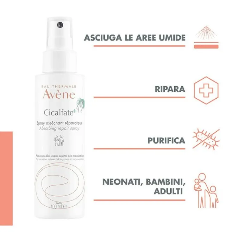 Avène Cicalfate+ Spray Adsorbente Ristrutturante 100 ml