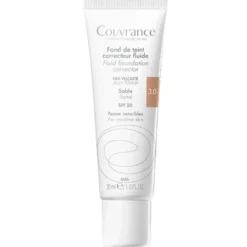 Avène Couvrance Spf20 Fondotinta Correttore Fluido Sabbia 30 ml