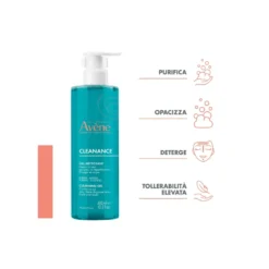 Avène Eau Thermale Cleanance Gel Detergente 400 ml