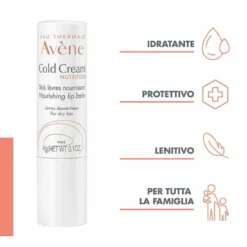 Avène Eau Thermale Cold Cream Balsamo Labbra Stick 4 g