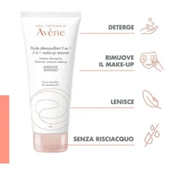 Avène Eau Thermale 3 in 1 Fluido Struccante 200 ml